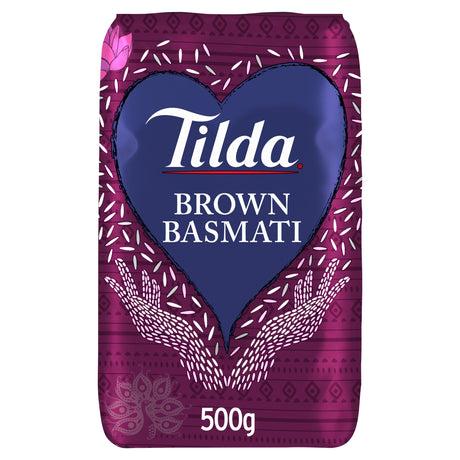 Tilda Brown Basmati Rice 500 g