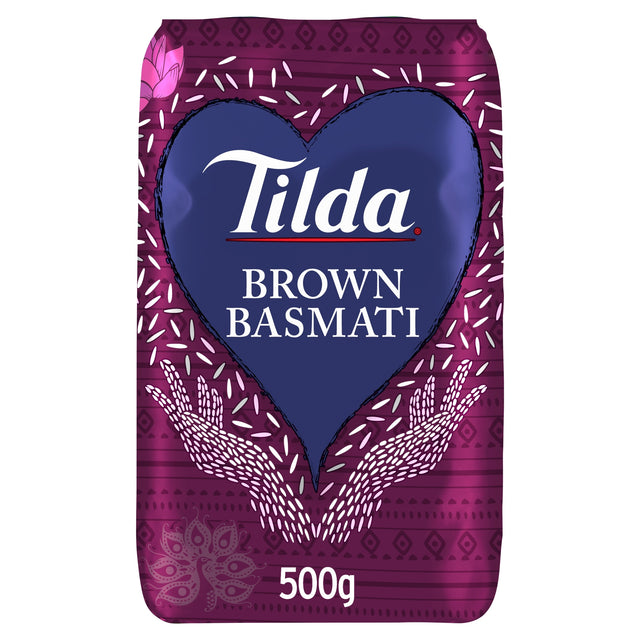 Tilda Brown Basmati Rice 500 g