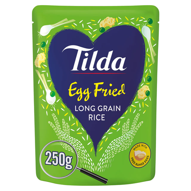 Tilda Egg Fried Steamed Basmati Rice 250 g