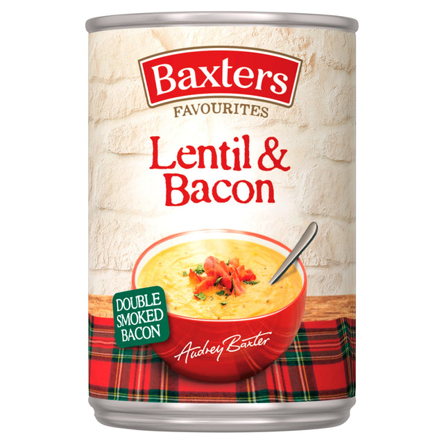 Baxters Favourites Lentil & Bacon Soup 400 g