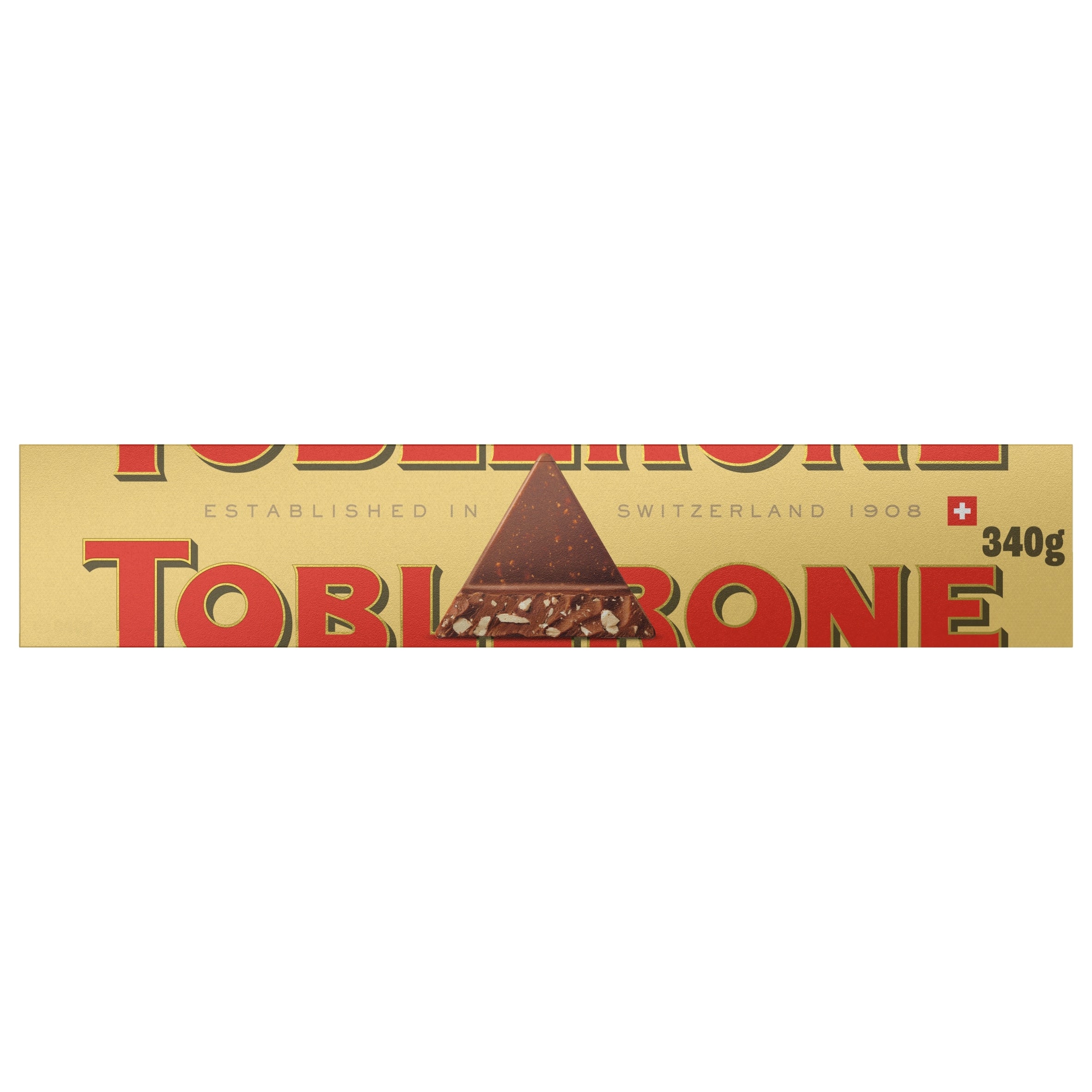Toblerone Milk Chocolate With Honey & Almond Nougat 340 g