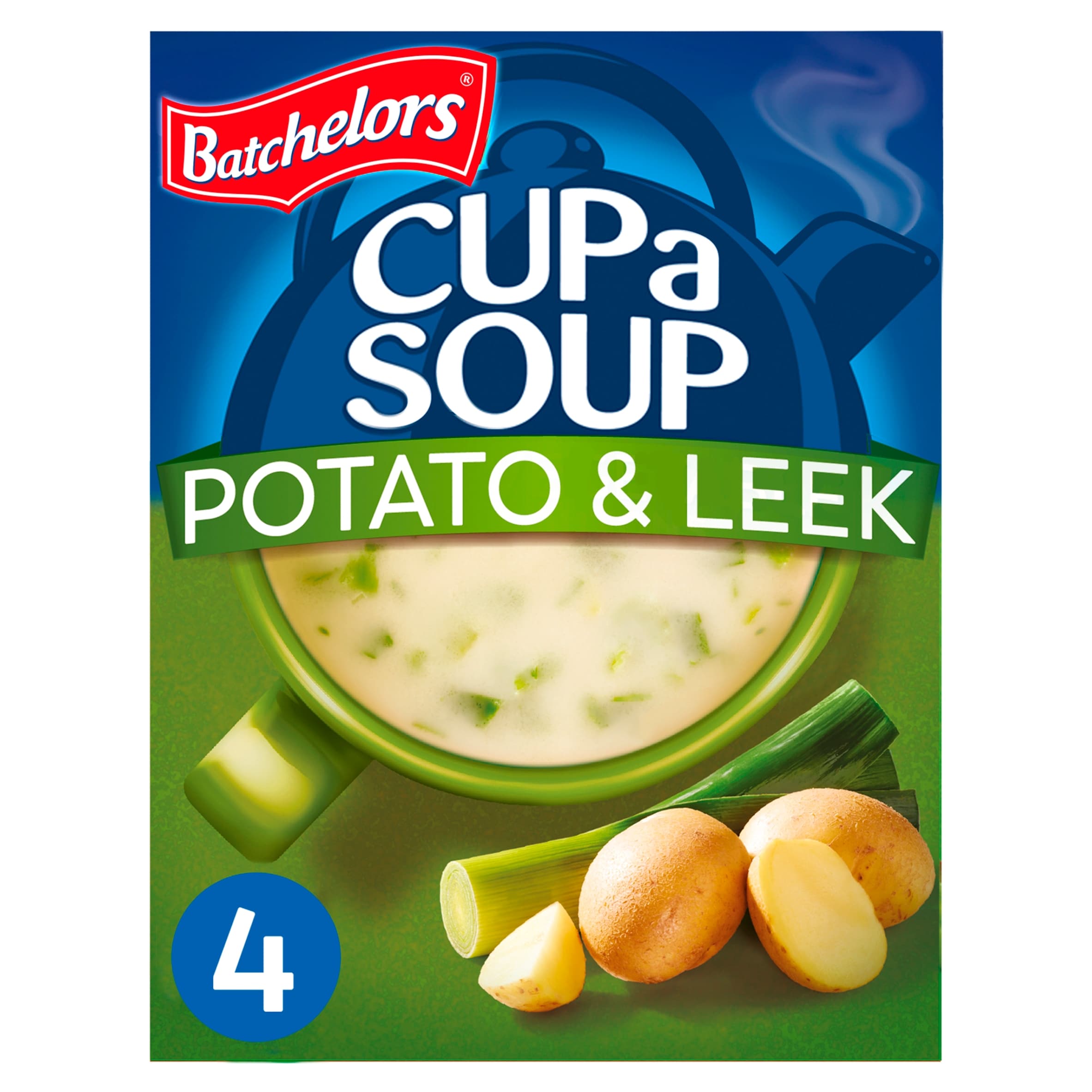 Batchelors Cup A Soup Creamy Potato & Leek 4 Pack 107 g