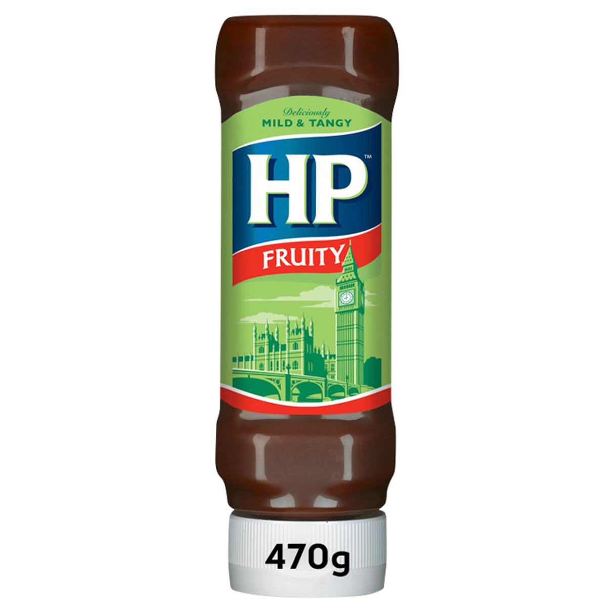 HP Fruity Brown Sauce Top Down 470 g