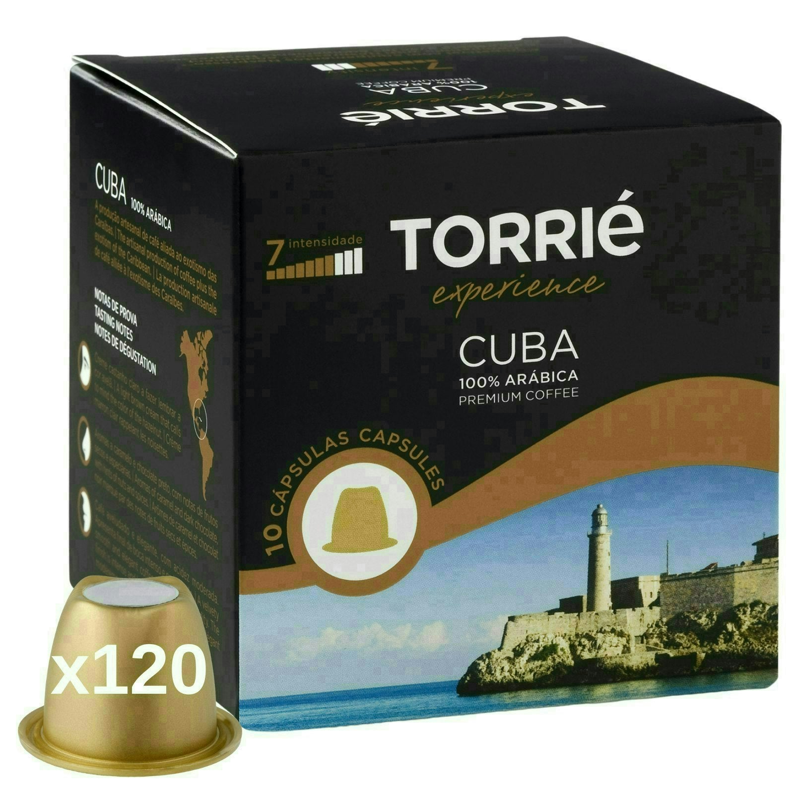 Torrie Cuba Nespresso Compatible Coffee Capsules 120 Pods