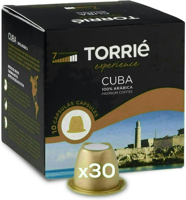 Torrie Cuba Nespresso Compatible Coffee Capsules 30 Pods