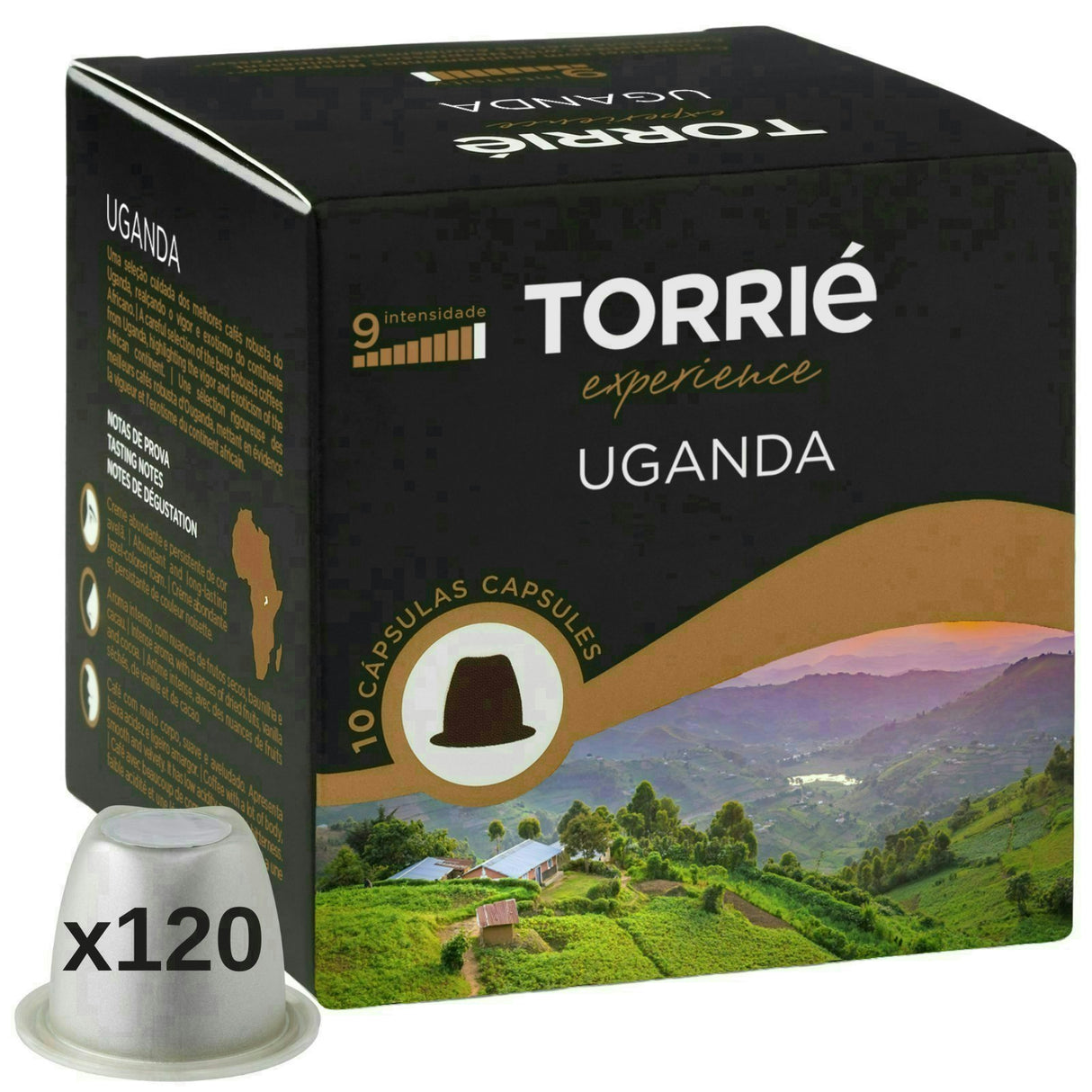 Torrie Uganda Nespresso Compatible Coffee Capsules 120 Pods