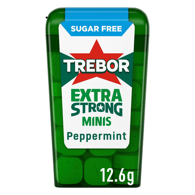 Trebor Mighties Extra Strong Sugar Free Mints 12.5 g