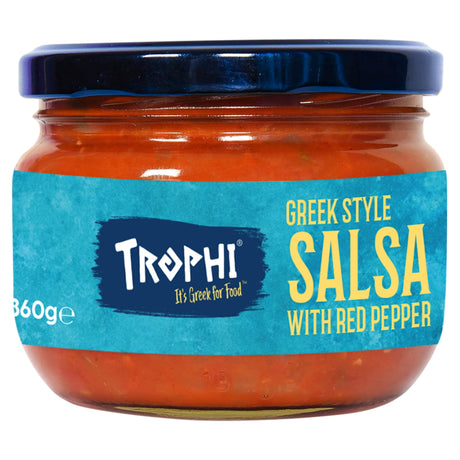 Trophi Greek Style Salsa With Red Pepper 200 g