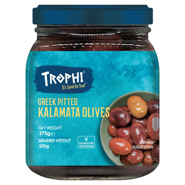 Trophi Kalamata Olives Pitted 375 g