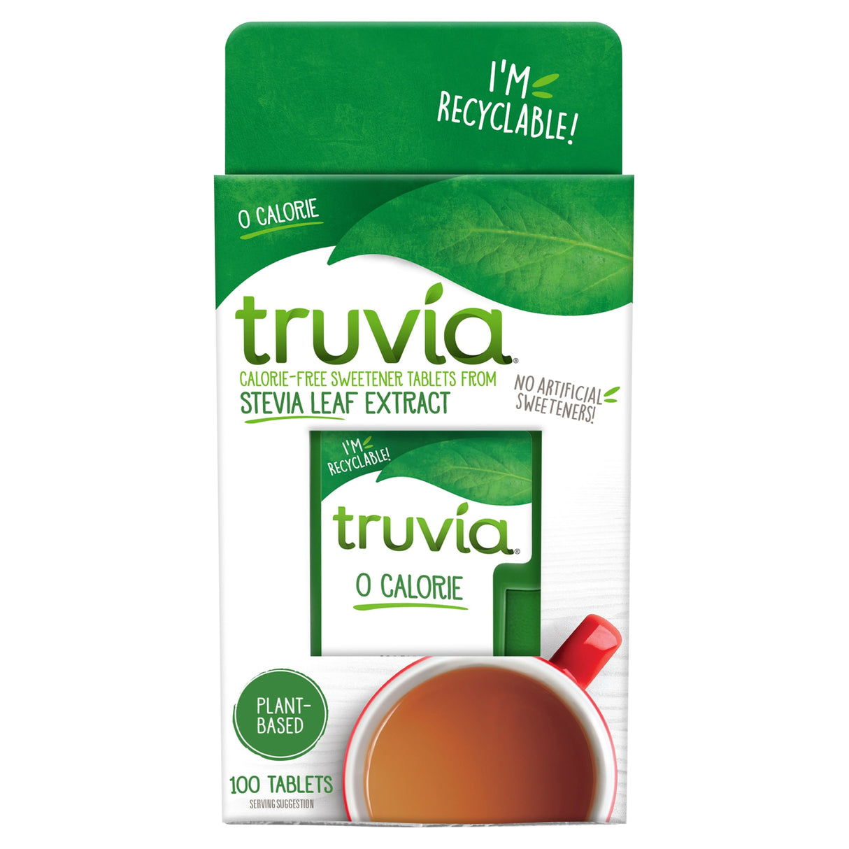 Truvia Sweetener From Stevia Leaf 100 Tablets 5 g