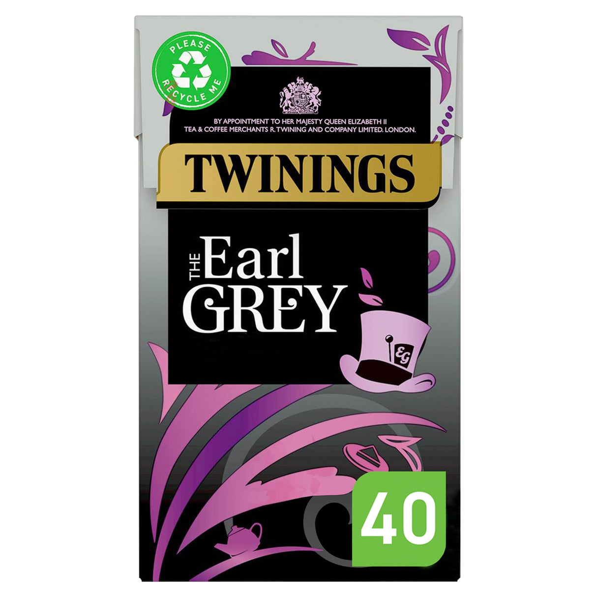 Twinings 40 Earl Grey T Bags 100 g