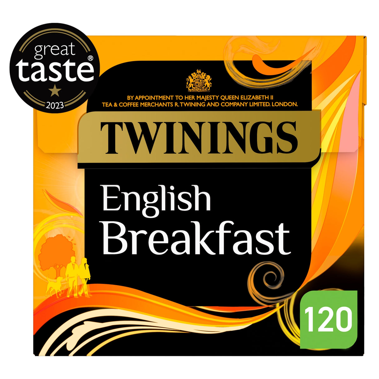 Twinings English Breakfast Tea Bags 120 Pack 300 g