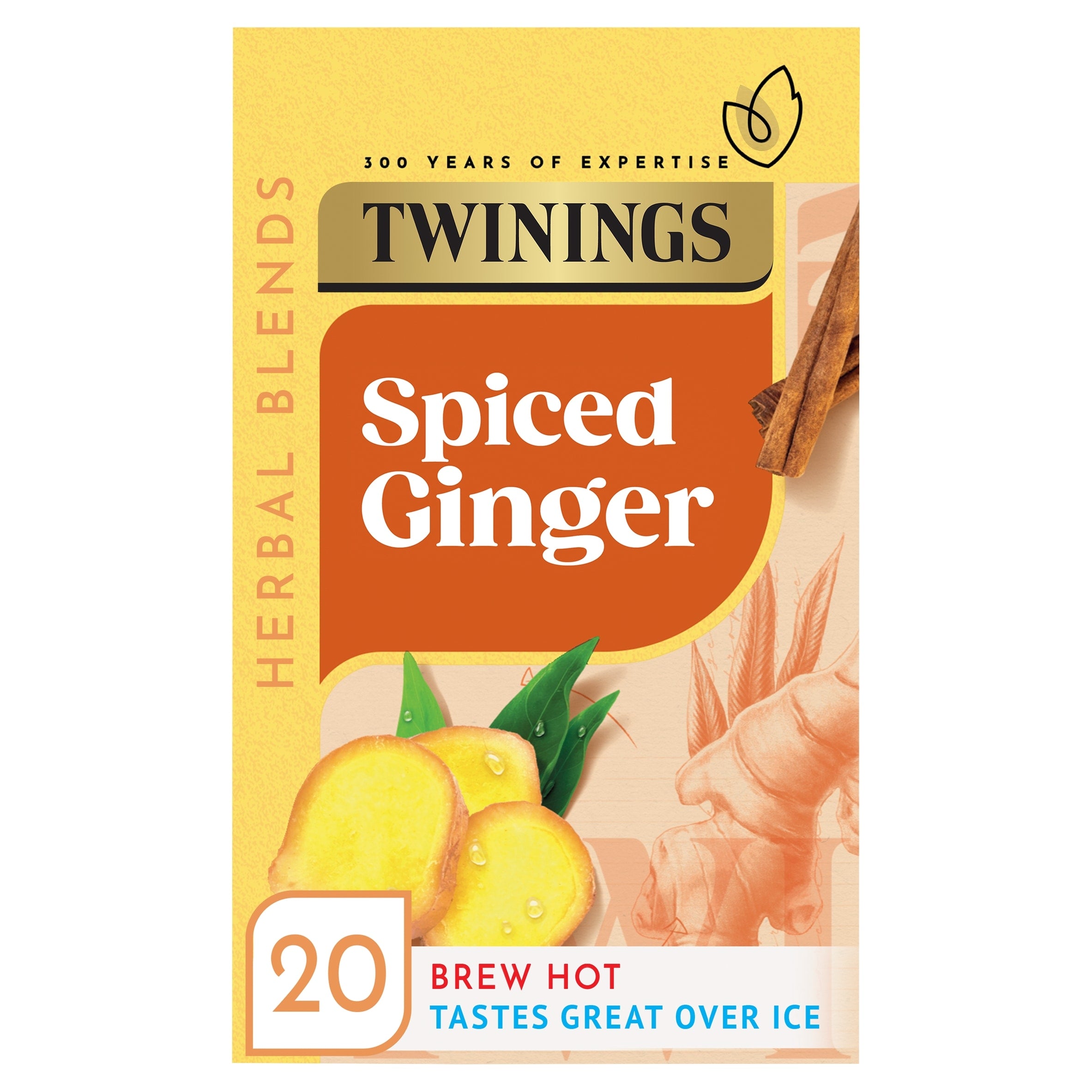 Twinings Spiced Ginger Tea Bags 20 Pack 35 g