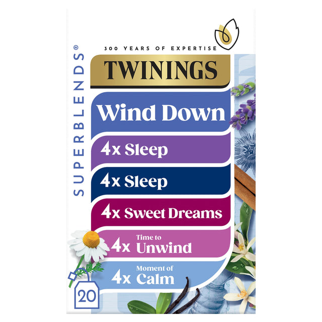 Twinings Super Blends 20 Wind Down Collection 33.2 g