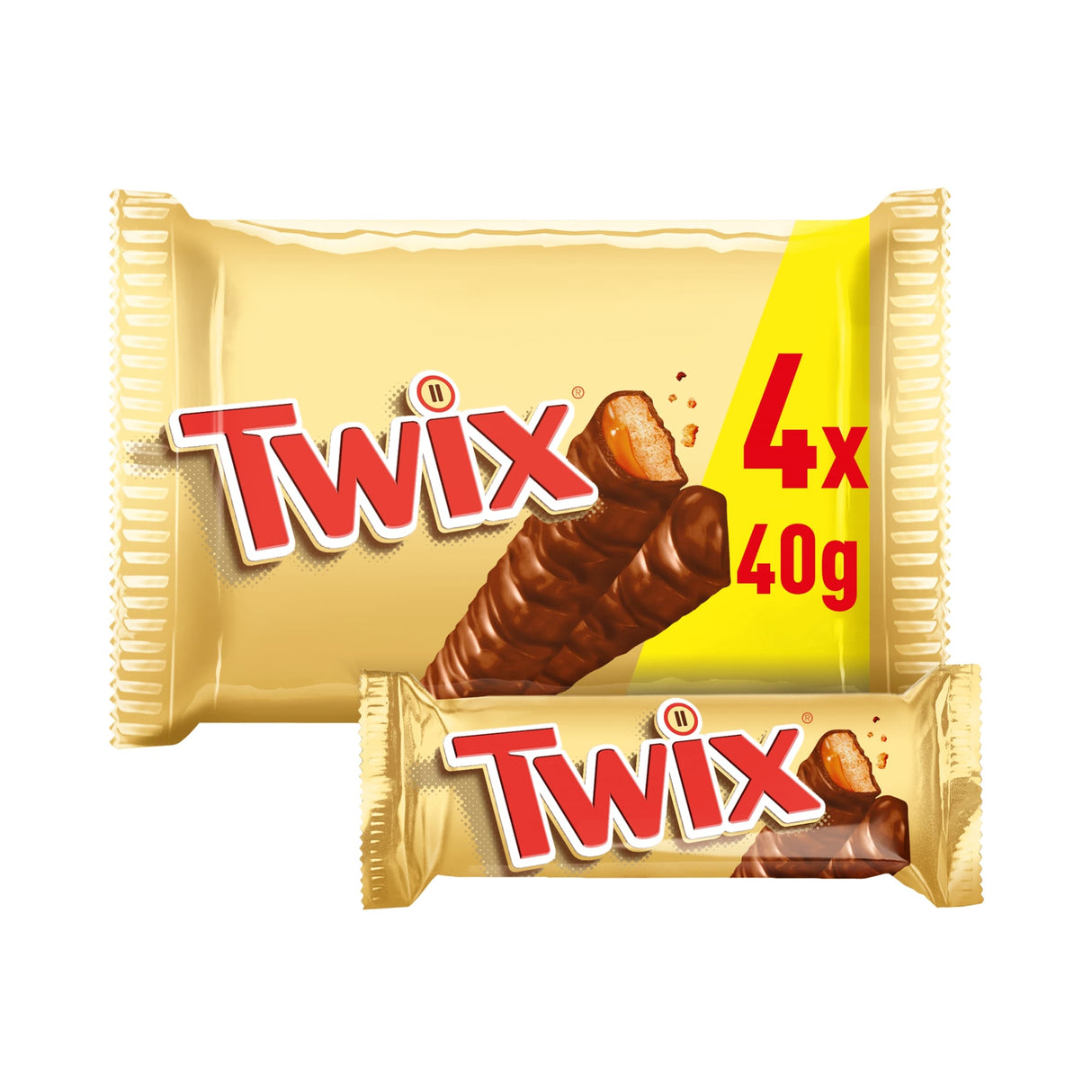 Twix Twin Bars 4 x 40 g