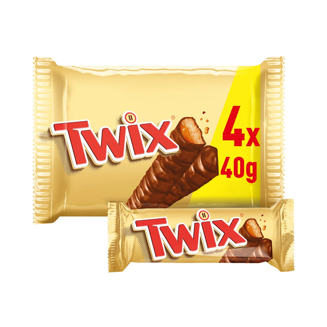 Twix Twin Bars 4 x 40 g