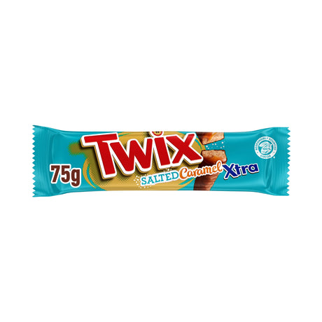 Twix Xtra Salted Caramel Twin Bars 75 g
