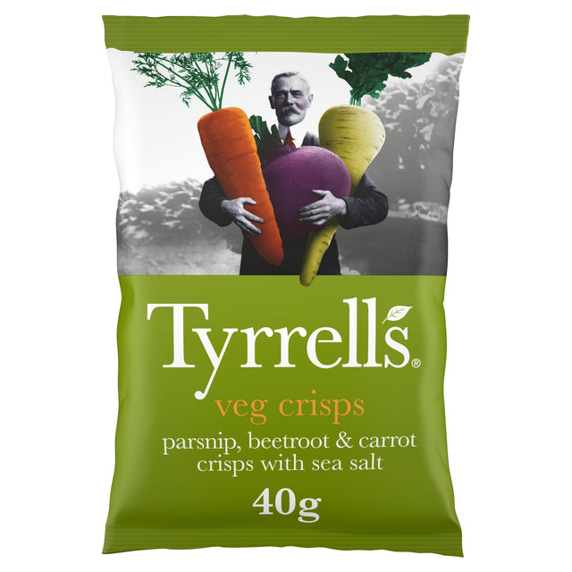 Tyrrells Mixed Root Vegetable Crisps 40 g