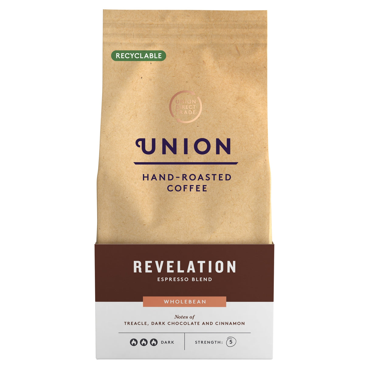 Union Revelation Espresso Wholebean Coffee 200 g