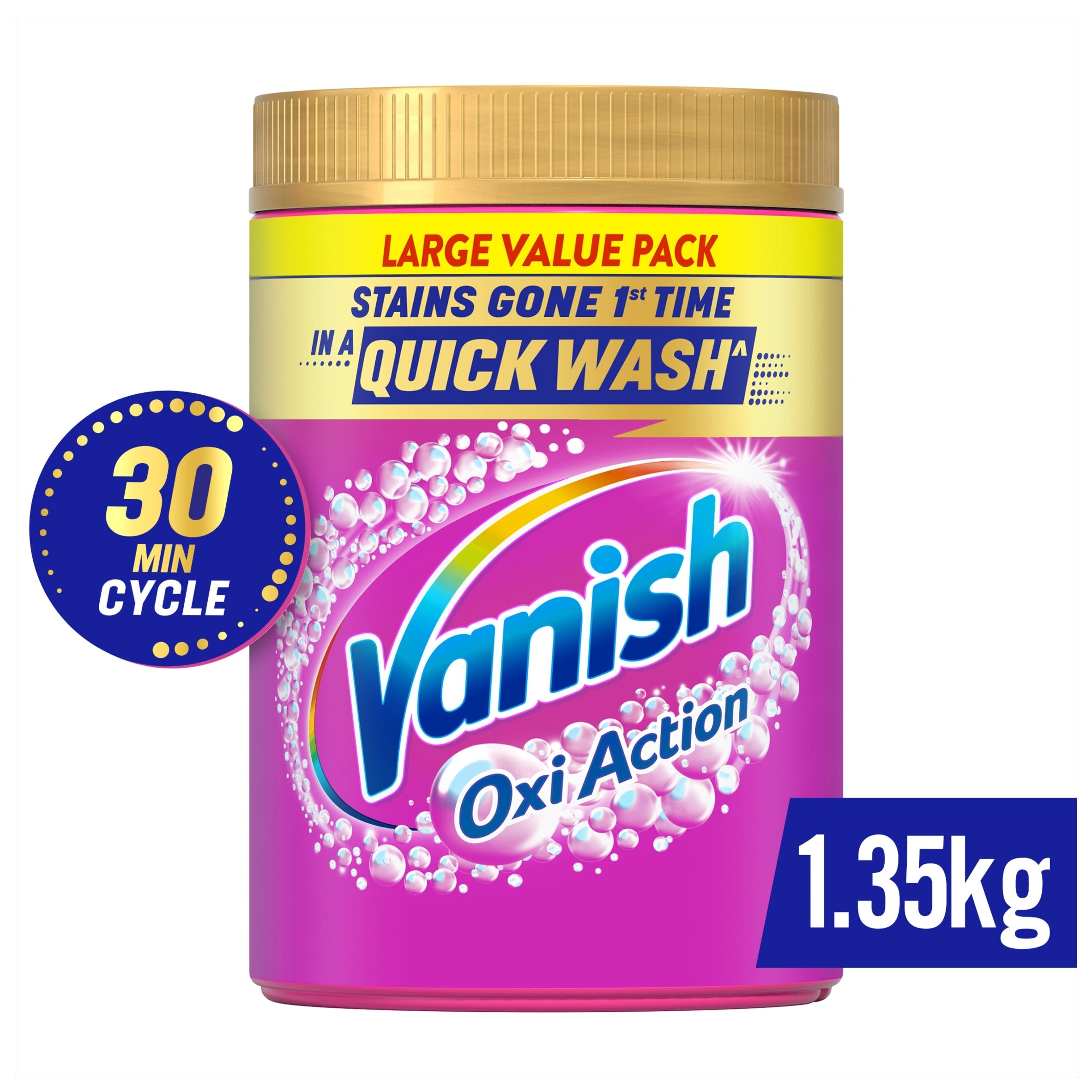 Vanish Gold Oxi Advance Stain Remover Powder 1.35 kg