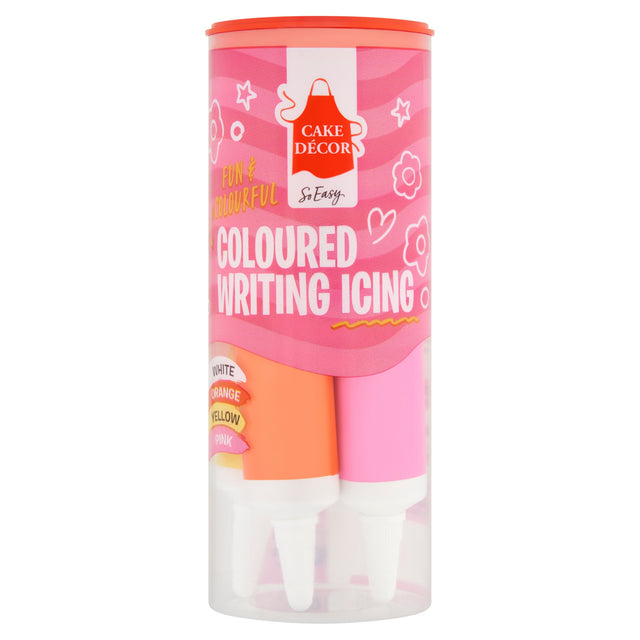 Cake Decor Coloured Writing Icing 76 g
