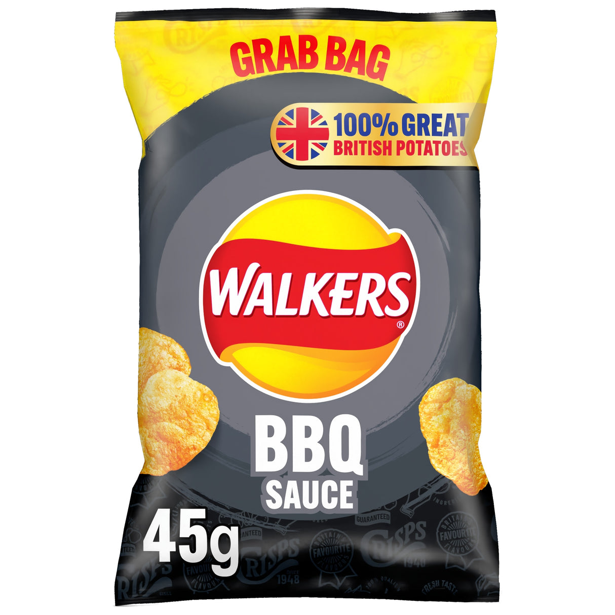 Walkers BBQ Grab Bag Crisps 45 g