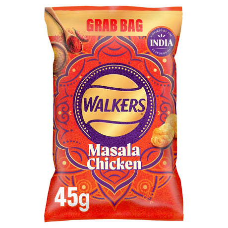 Walkers Masala Chicken Grab Bag Crisps 45 g