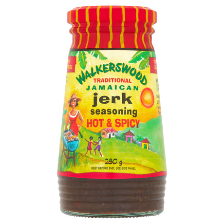 Walkerswood Jerk Seasoning Hot & Spicy 280 g