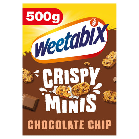 Weetabix Crispy Minis Cereal Chocolate Chip 500 g