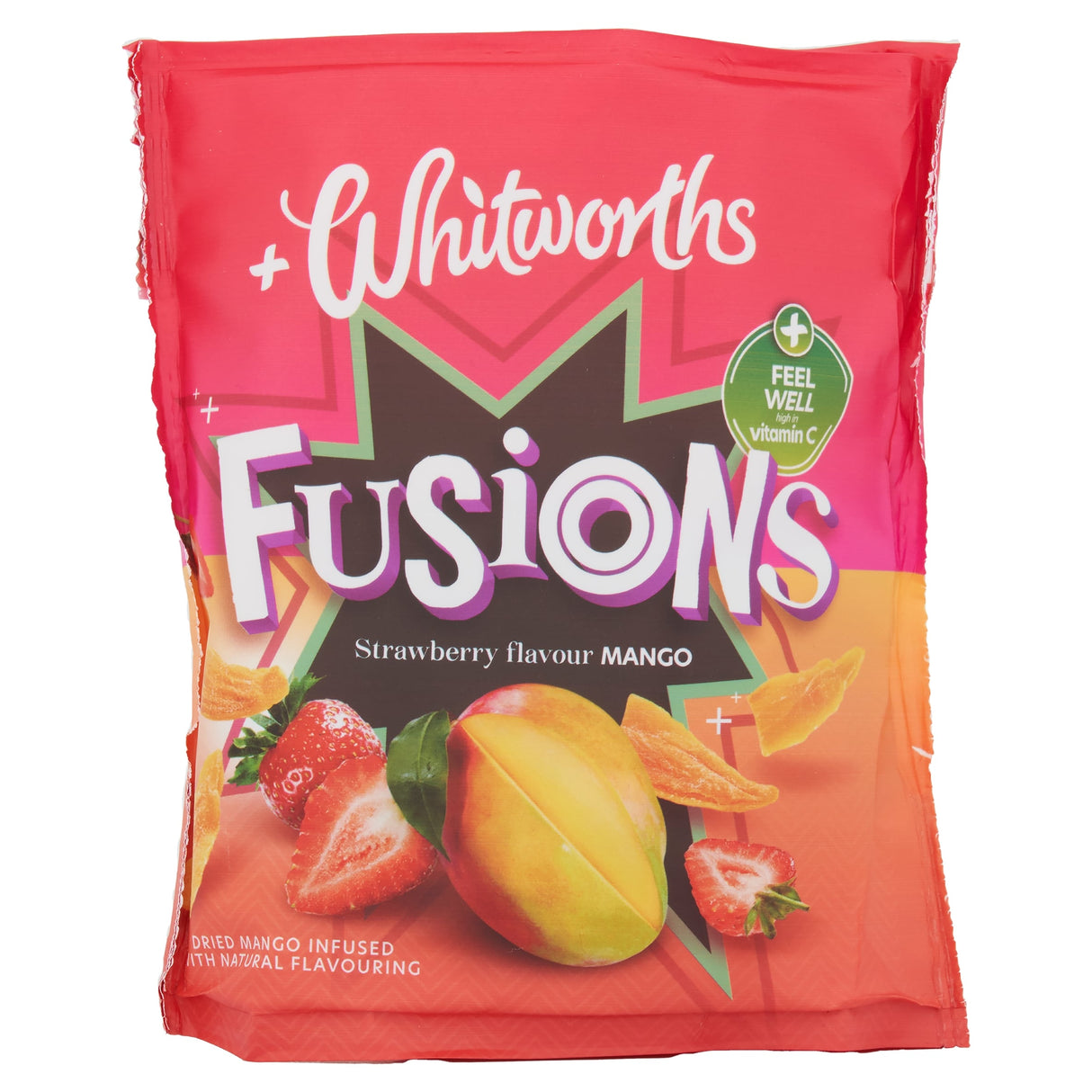 Whitworths Fusions Strawberry Mango 75 g
