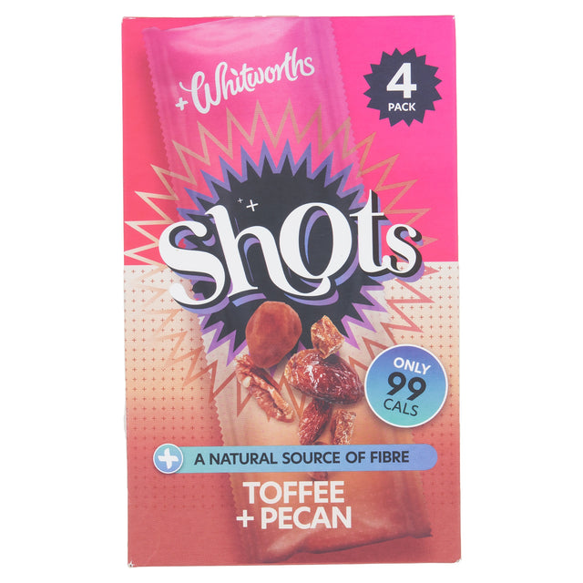 Whitworths Toffee & Pecan Shots 4 x 25 g