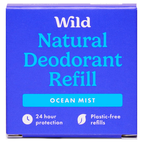 Wild Natural Deodorant Refill Ocean Mist 40 g