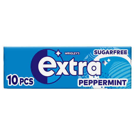 Wrigley's Extra Peppermint Sugar-Free Chewing Gum 10 Pieces