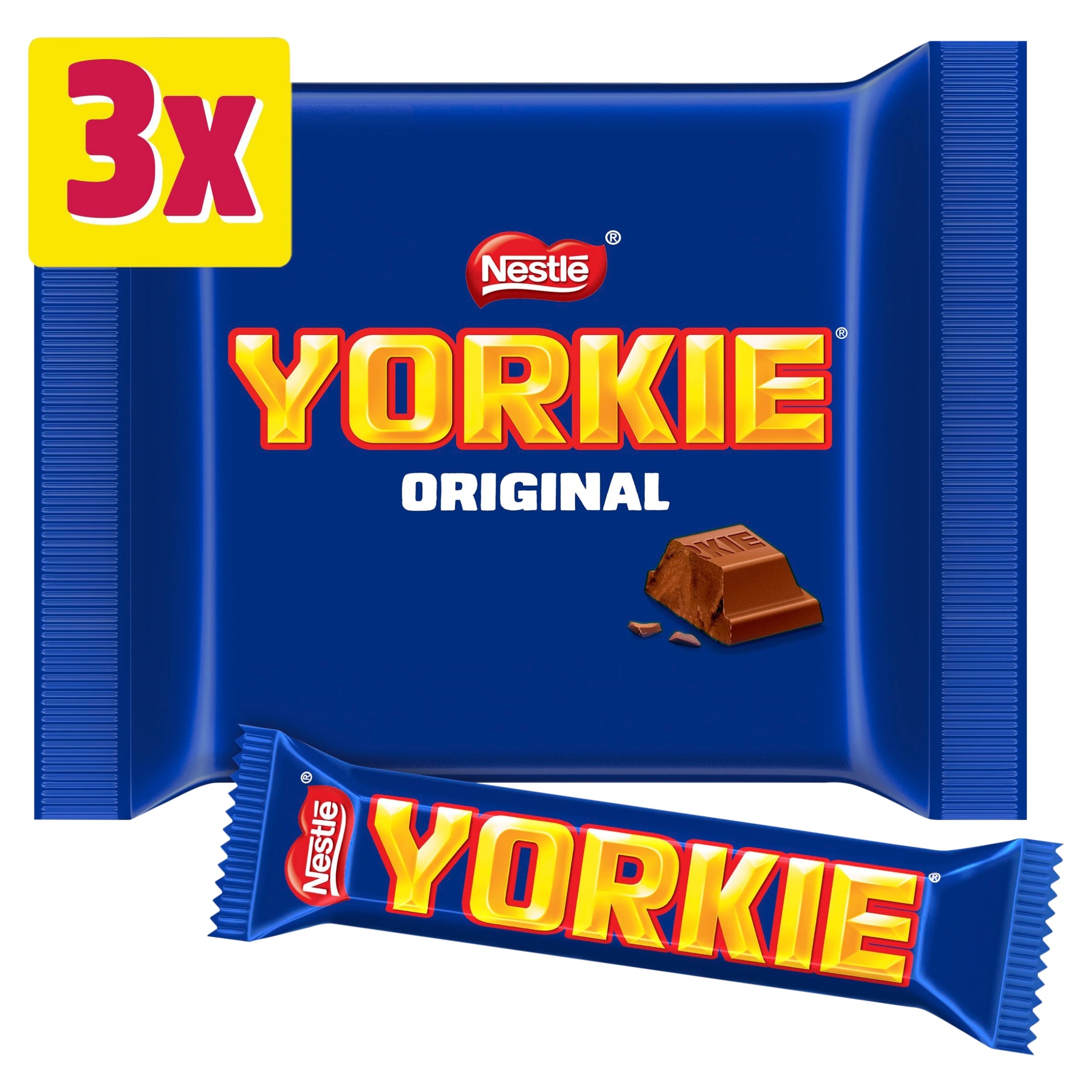 Yorkie Milk Chocolate Bar Multi-Pack 46 g 3 Pack
