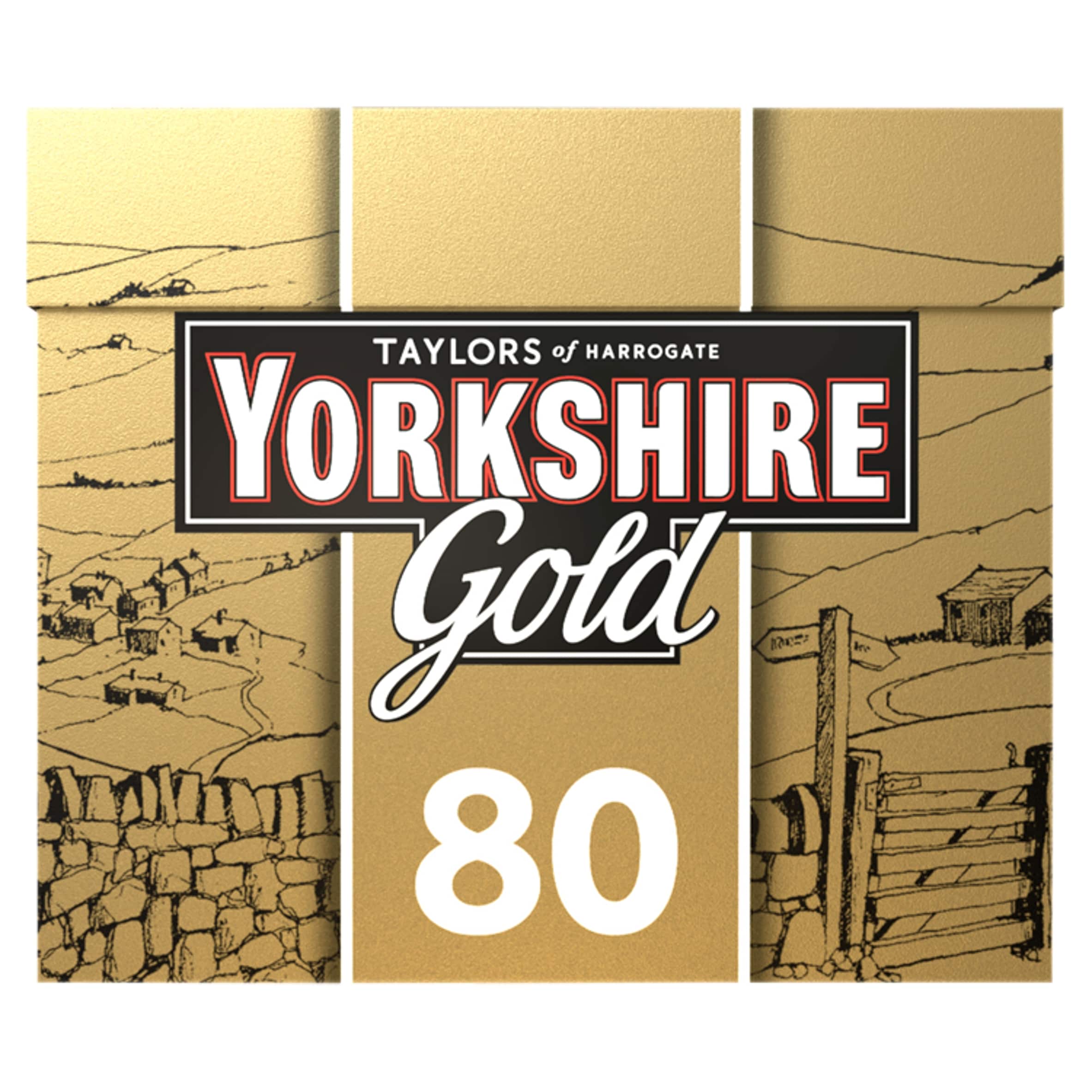 Yorkshire Tea Gold 80 Tea Bags 250 g