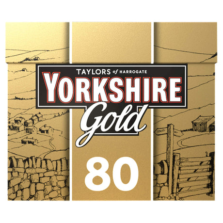 Yorkshire Tea Gold 80 Tea Bags 250 g