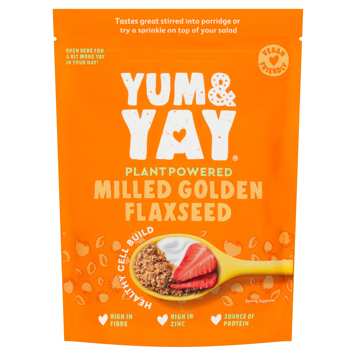 Yum & Yay Milled Golden Flaxseed 200 g