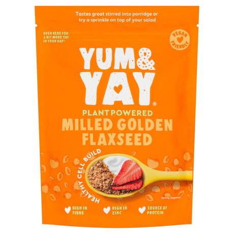 Yum & Yay Milled Golden Flaxseed 200 g