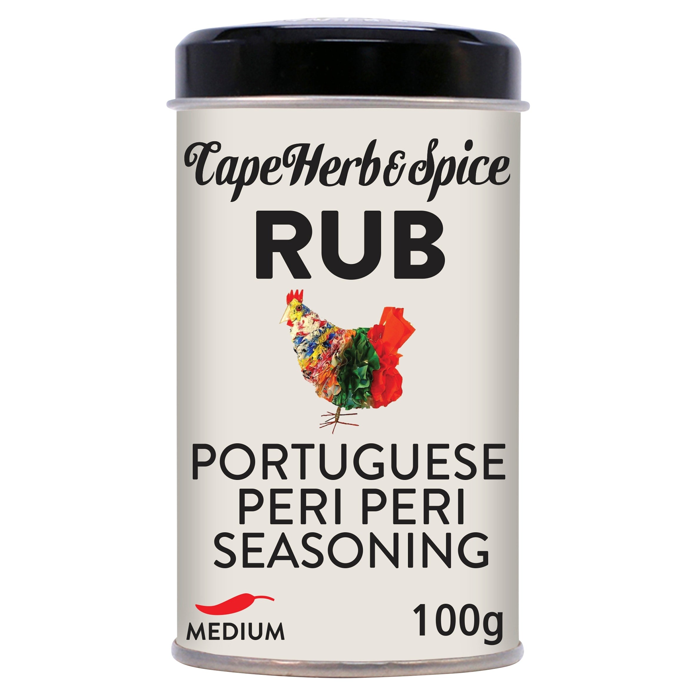 Cape Herb & Spice Portuguese Peri Peri Seasoning Rub 100 g
