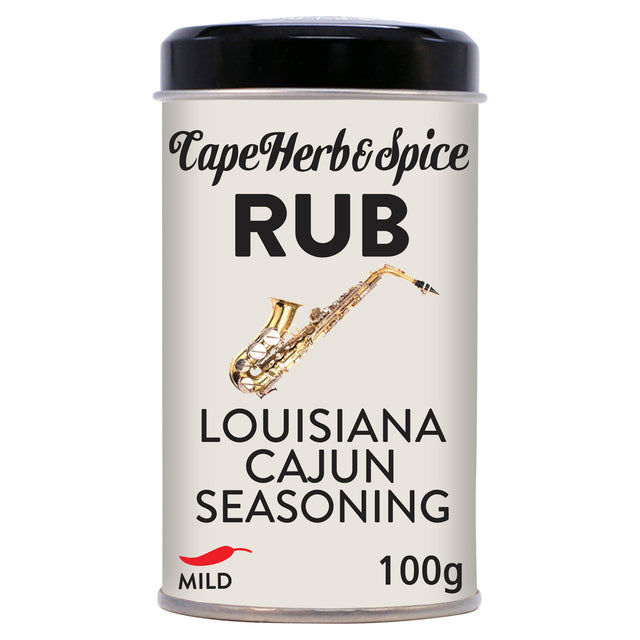 Cape Herb & Spice Rub Louisiana Cajun Seasoning 100 g