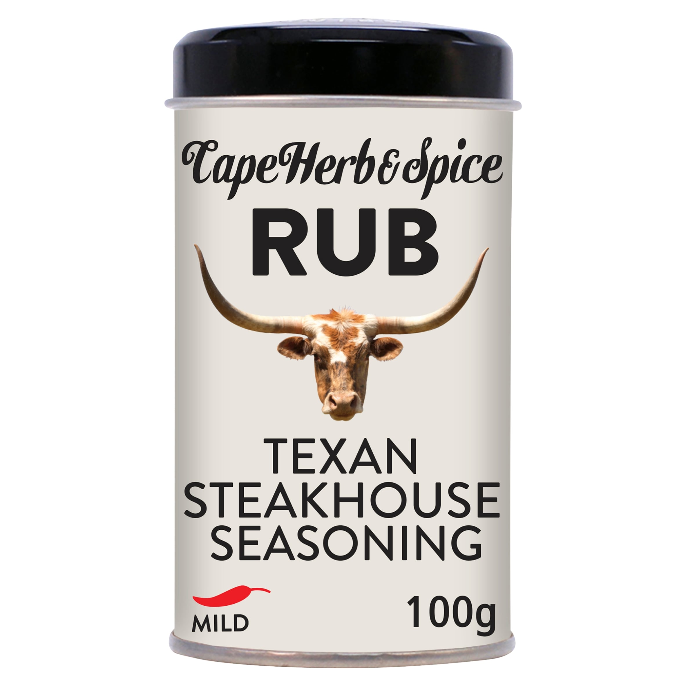 Cape Herb & Spice Rub Texan Steakhouse Seasoning 100 g