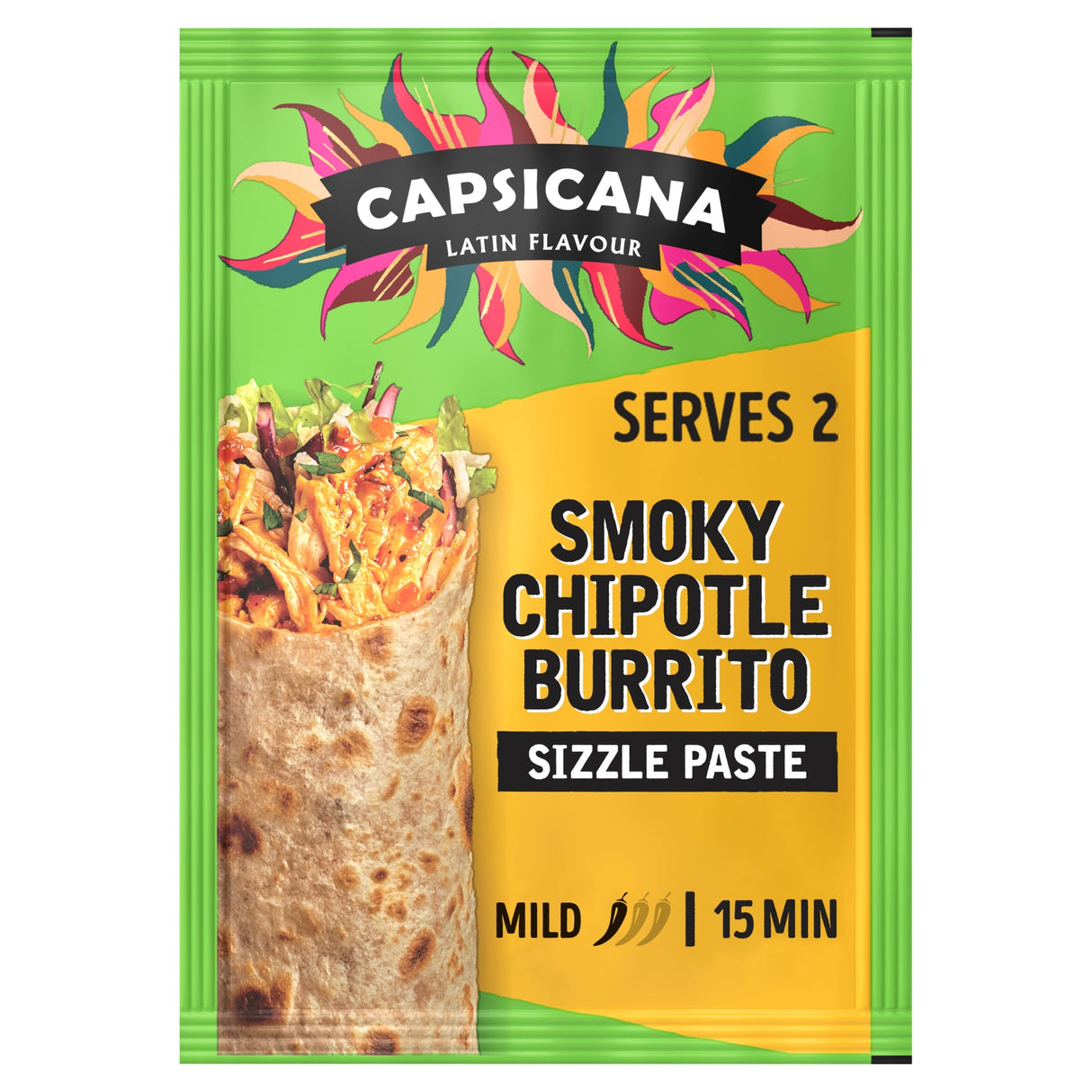 Capsicana Mexican Burrito Tomato & Chipotle Paste 60 g
