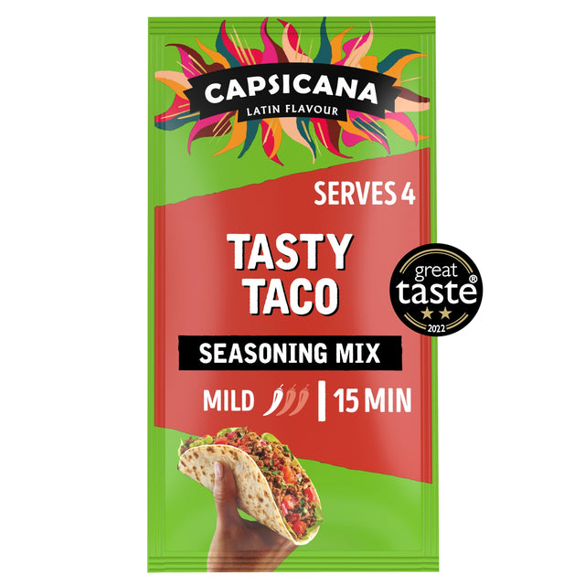 Capsicana Mexican Tasty Taco Jalapeno & Spices Seasoning Mix 28 g