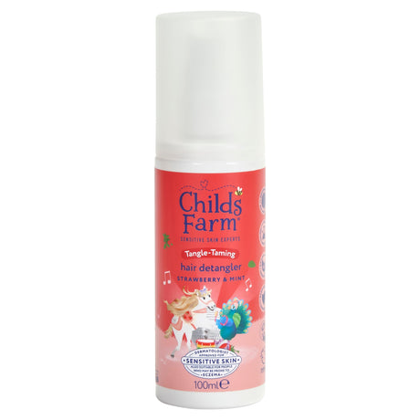 Childs Farm 3 in 1 Tangle-Taming Hair Detangler Strawberry & Mint 100 ml