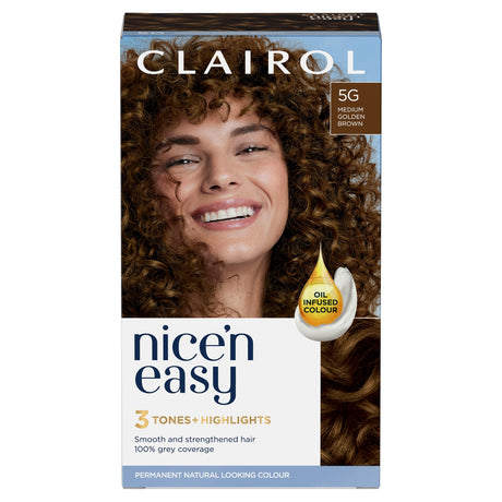Clairol Nice'N Easy Medium Golden Brown 5 g Hair Dye
