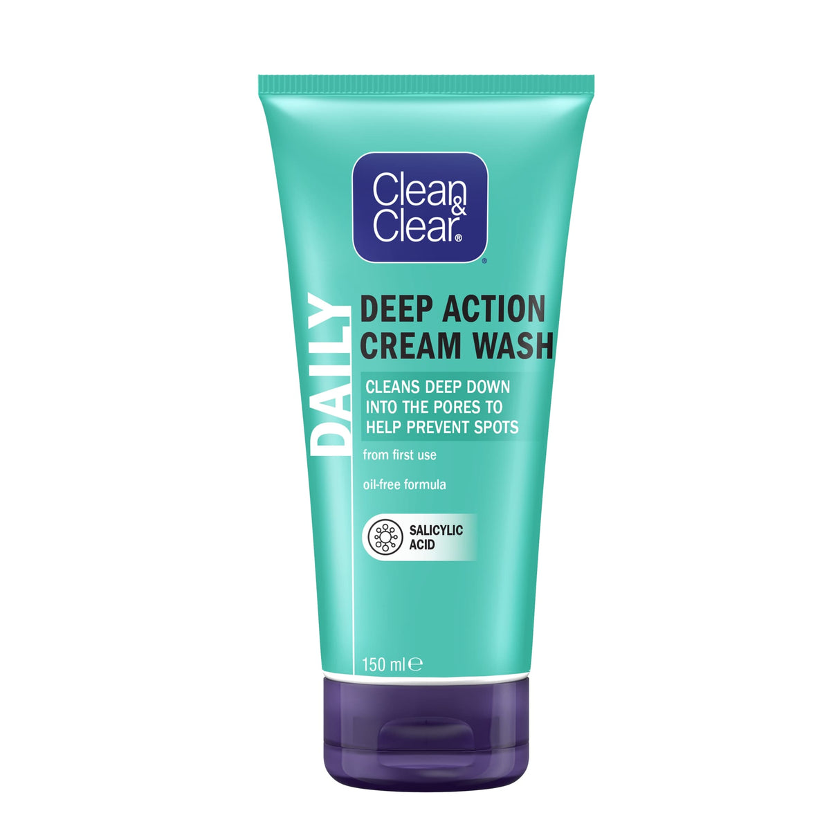 Clean & Clear Deep Action Cream Wash 150 ml