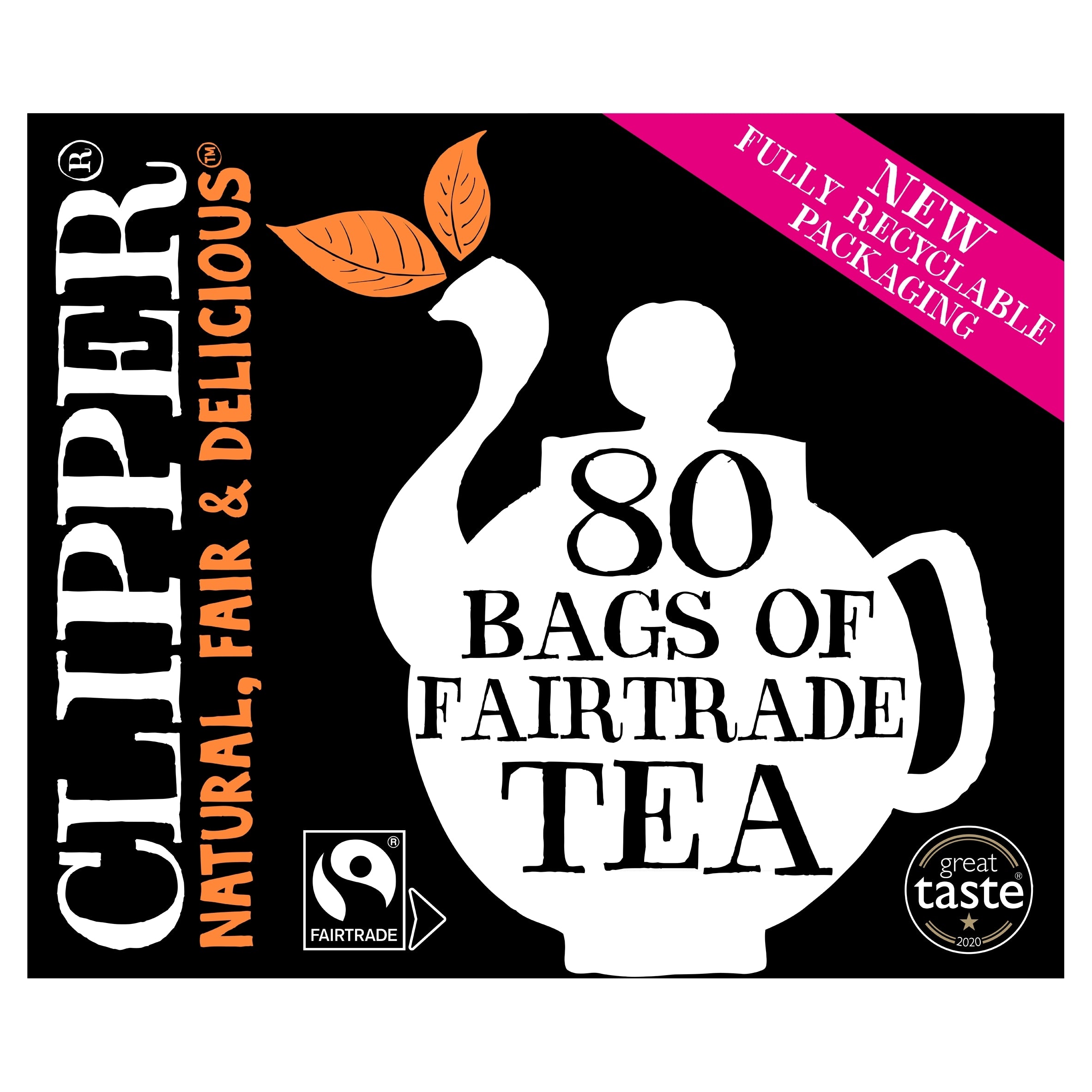 Clipper Classic Everyday Tea Bags 80 Pack 232 g