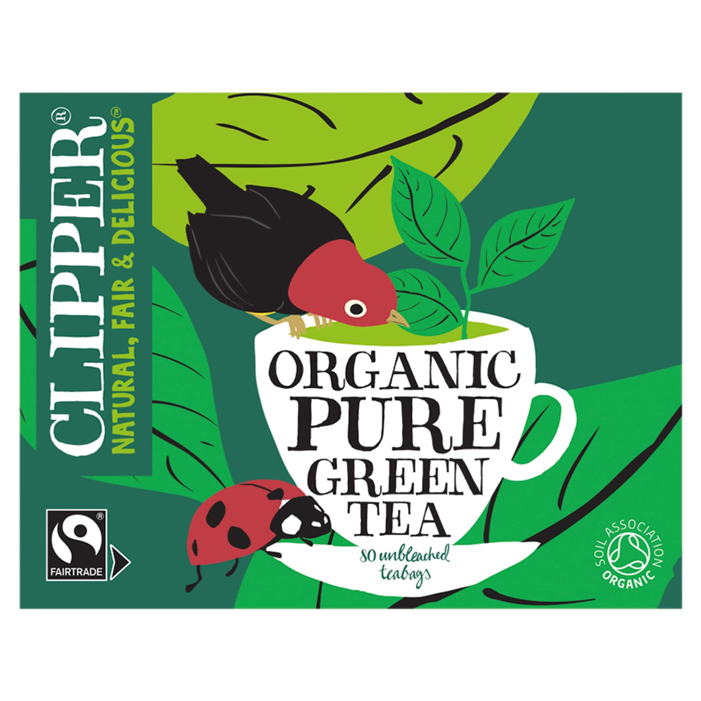 Clipper Organic Fairtrade Green Tea 80 Pack