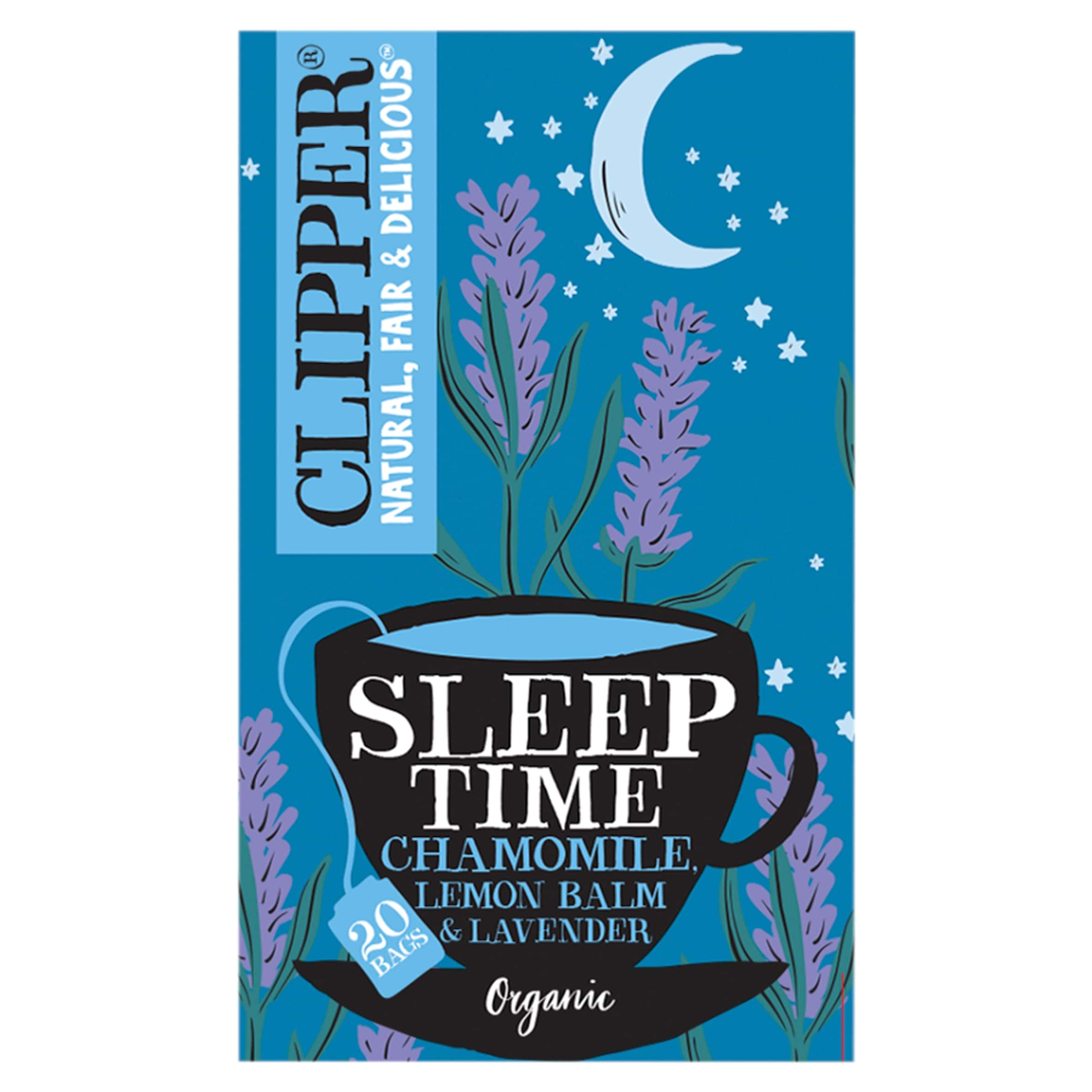 Clipper Sleep Time Chamomile Lemon & Lavender Organic Tea Bags 30 g