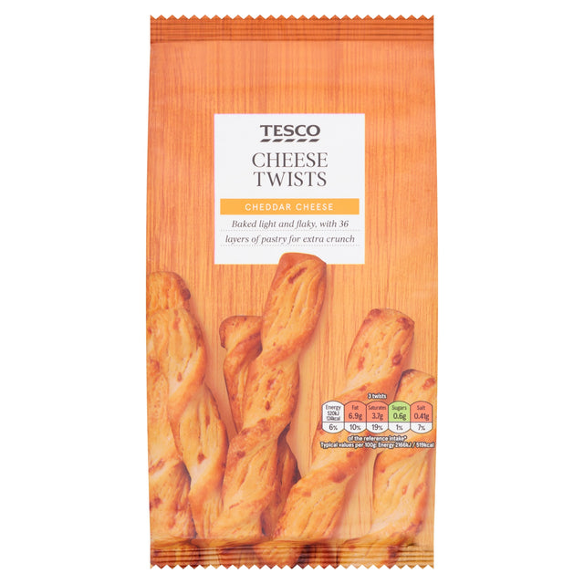 Tesco Cheese Twists 125 g